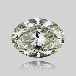 1405677243 - 1.51 ct oval GIA certified Loose diamond, L color | SI2 clarity