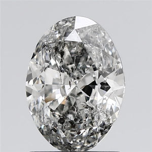 1409786225 - 1.50 ct oval GIA certified Loose diamond, I color | I2 clarity