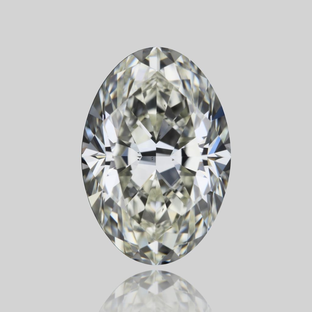 1425229667- 1.71 ct oval GIA certified Loose diamond, L color | VS2 clarity