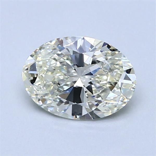 1455045889 - 1.00 ct oval GIA certified Loose diamond, K color | VS1 clarity