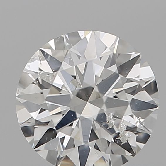 1458434841 - 0.50 ct round GIA certified Loose diamond, H color | I1 clarity | EX cut