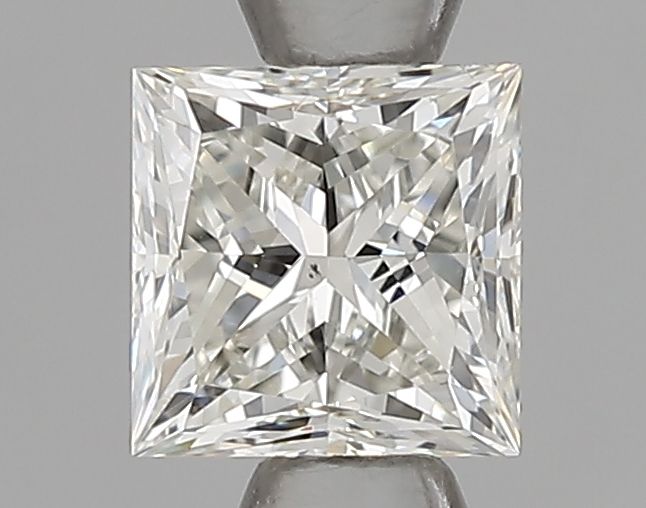 1468221241 - 0.46 ct princess GIA certified Loose diamond, J color | VS2 clarity