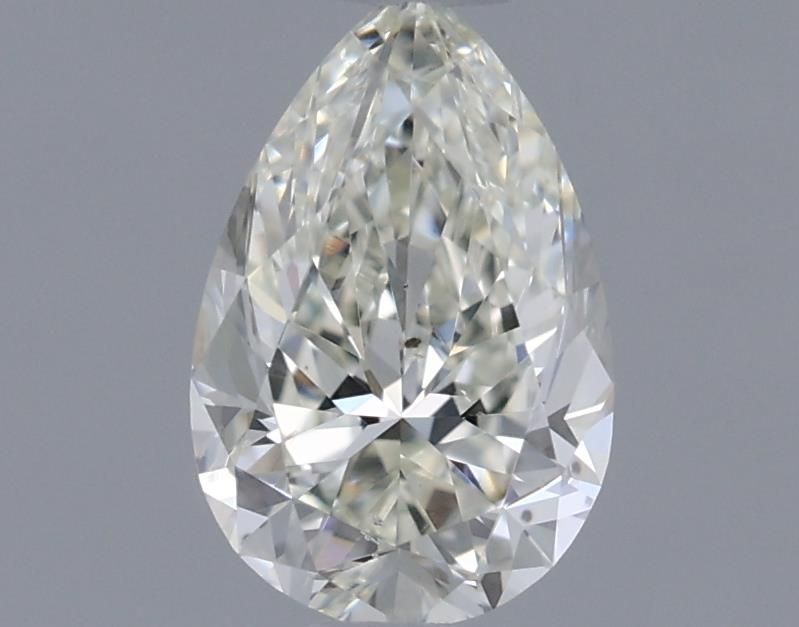 1473875721 - 0.50 ct pear GIA certified Loose diamond, J color | SI1 clarity | GD cut