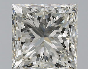 1483222087- 2.50 ct princess GIA certified Loose diamond, J color | VS2 clarity | EX cut