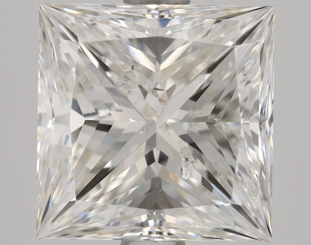 1487317146 - 2.02 ct princess GIA certified Loose diamond, H color | I1 clarity