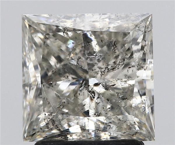 220000119341- 2.01 ct princess HRD certified Loose diamond, H color | I1 clarity