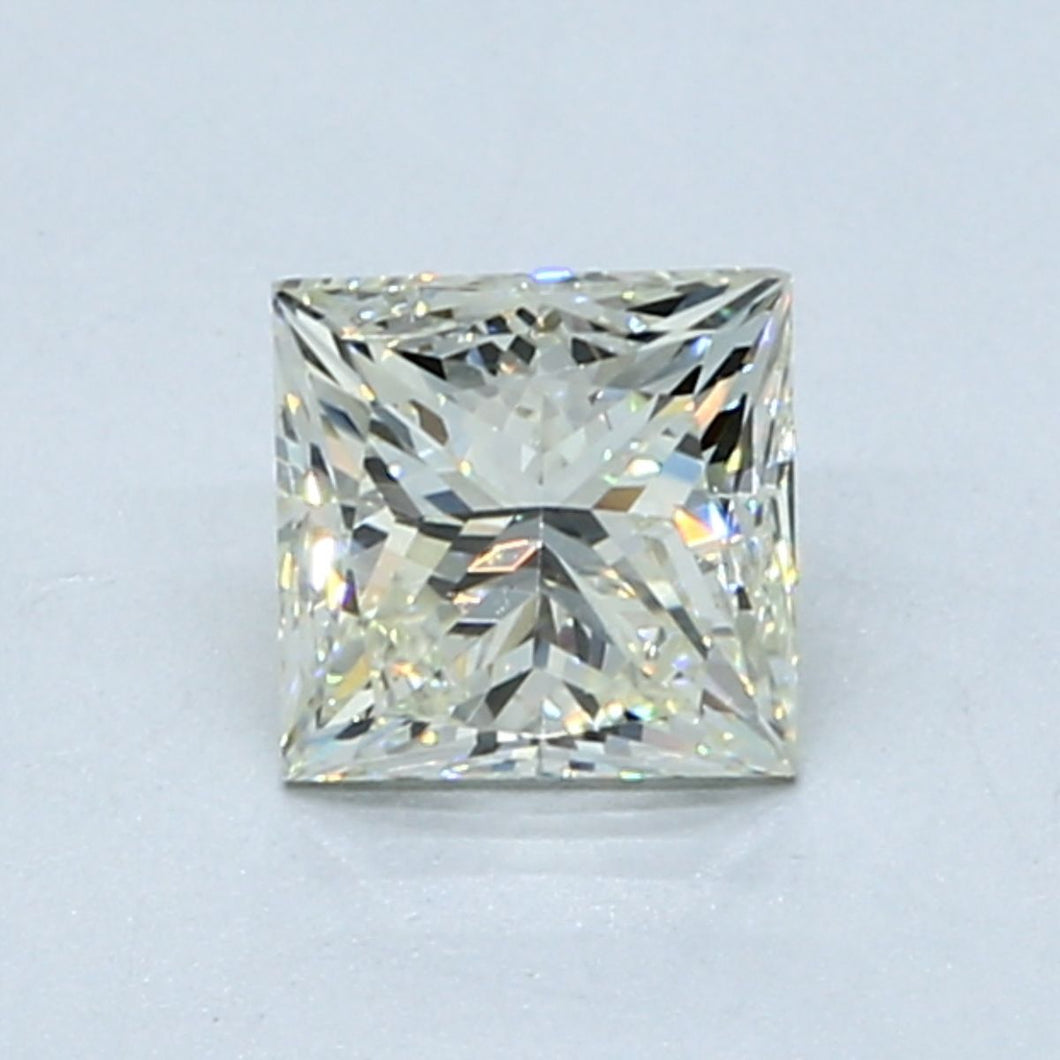 2344160780 - 0.90 ct princess GIA certified Loose diamond, M color | VS2 clarity