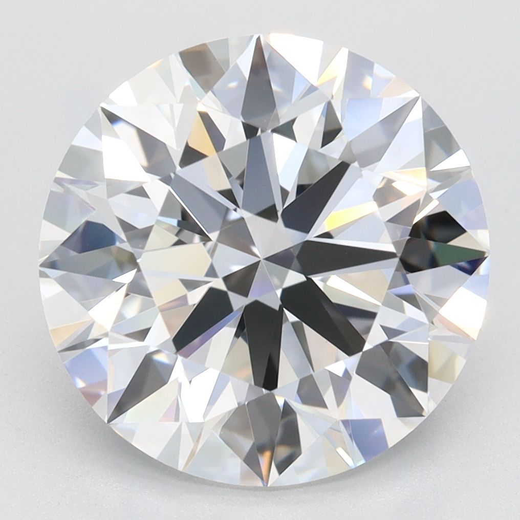 2477055808 - 4.34 ct round GIA certified Loose diamond, D color | VVS2 clarity | EX cut