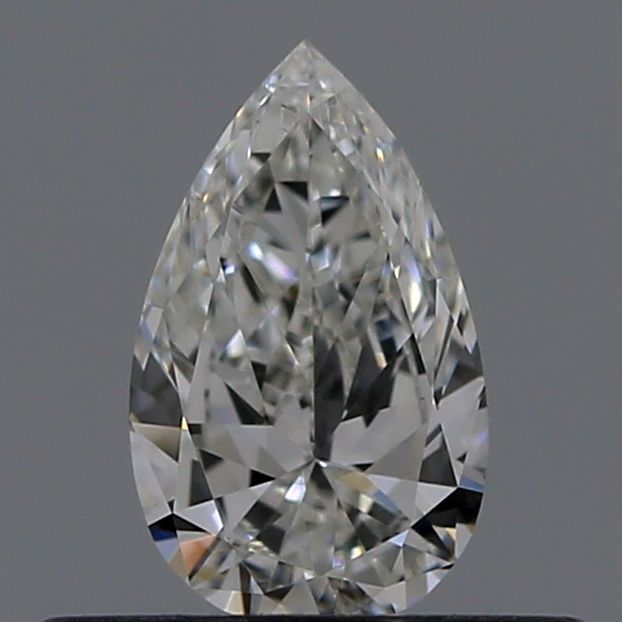 2484068453- 0.30 ct pear GIA certified Loose diamond, H color | VS1 clarity