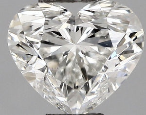 5473942047- 0.40 ct heart GIA certified Loose diamond, J color | SI1 clarity