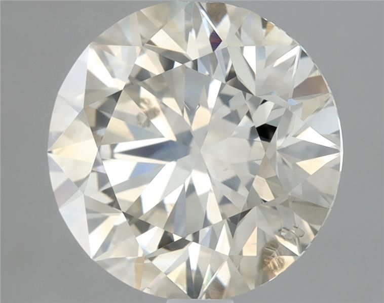 582354269- 2.52 ct round IGI certified Loose diamond, L color | SI2 clarity | EX cut