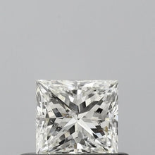 Load image into Gallery viewer, 588363077- 0.45 ct princess IGI certified Loose diamond, H color | SI2 clarity | VG cut
