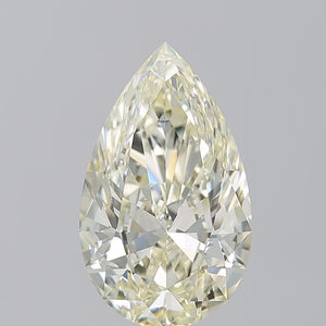 604390919- 3.53 ct pear IGI certified Loose diamond, K color | VS2 clarity | VG cut