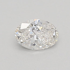 607313707 - 0.33 ct oval IGI certified Loose diamond, H color | VS1 clarity | EX cut