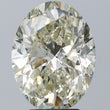 Load image into Gallery viewer, 619463654- 5.04 ct oval IGI certified Loose diamond, L color | SI2 clarity | VG cut
