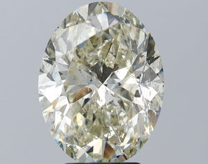 619463654- 5.04 ct oval IGI certified Loose diamond, L color | SI2 clarity | VG cut