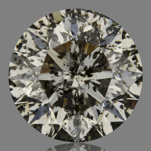 6272388105- 1.00 ct round GIA certified Loose diamond, I color | I3 clarity | VG cut