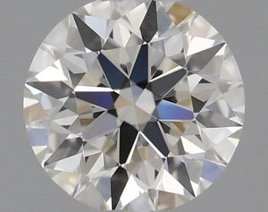 6462529770 - 0.31 ct round GIA certified Loose diamond, J color | VS1 clarity | EX cut