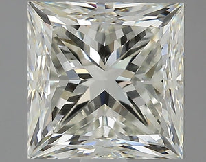 6471537182- 3.00 ct princess GIA certified Loose diamond, J color | VS2 clarity | GD cut