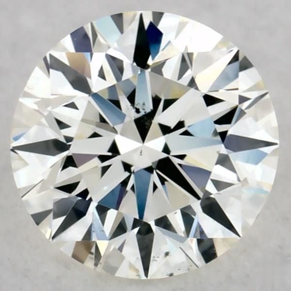 7398390122 - 0.40 ct round GIA certified Loose diamond, K color | SI1 clarity | EX cut