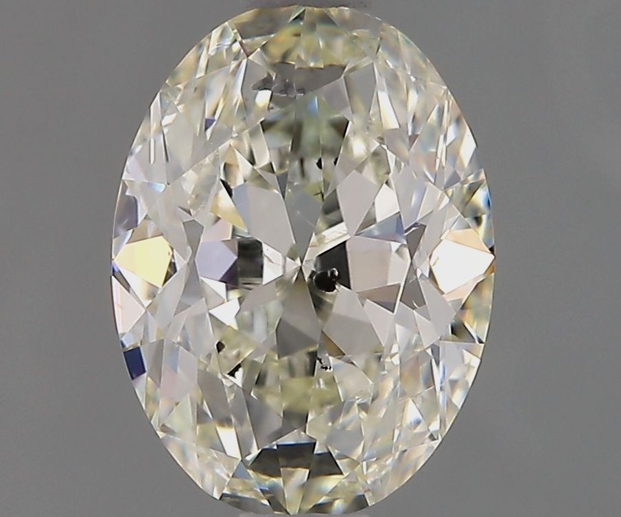 7466152702- 1.50 ct oval GIA certified Loose diamond, L color | SI2 clarity