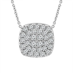 Ben Garelick "Aurora" Cushion Pave Lab - Grown Diamond Pendant