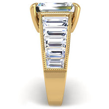 Load image into Gallery viewer, Ben Garelick Carina Tapered Channel Set Emerald Cut Diamond Engagement Ring
