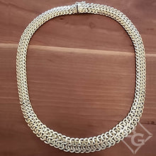 Load image into Gallery viewer, Ben Garelick Estate 14K Yellow Gold 18MM Graduating Bismarck Spiral Necklace
