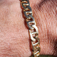 Load image into Gallery viewer, Ben Garelick Estate 14K Yellow Gold 9.25 Inch 8MM Anchor Link Bracelet
