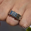 Load image into Gallery viewer, Ben Garelick &quot;Grove&quot; Tension Set Style Engagement Ring
