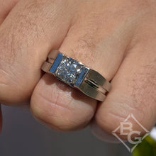 Load image into Gallery viewer, Ben Garelick &quot;Grove&quot; Tension Set Style Engagement Ring
