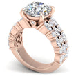 Load image into Gallery viewer, Ben Garelick Halley Three Row Marquise &amp; Round Cut Diamond Engagement Ring
