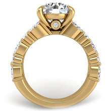 Load image into Gallery viewer, Ben Garelick Halley Three Row Marquise &amp; Round Cut Diamond Engagement Ring
