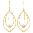 Load image into Gallery viewer, Ben Garelick Mini - Tear Drop Gold Diamond Whisper Dangle Earrings
