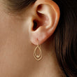 Load image into Gallery viewer, Ben Garelick Mini - Tear Drop Gold Diamond Whisper Dangle Earrings
