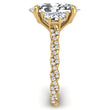 Load image into Gallery viewer, Ben Garelick Phoebe Oval Cut Three Stone Twist Diamond Engagement Ring
