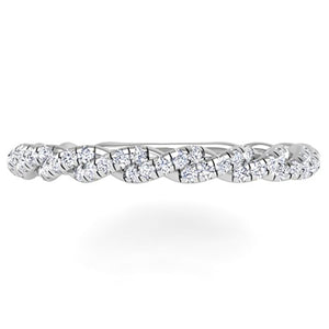 Ben Garelick Phoebe Pave Diamond Twist Wedding Ring