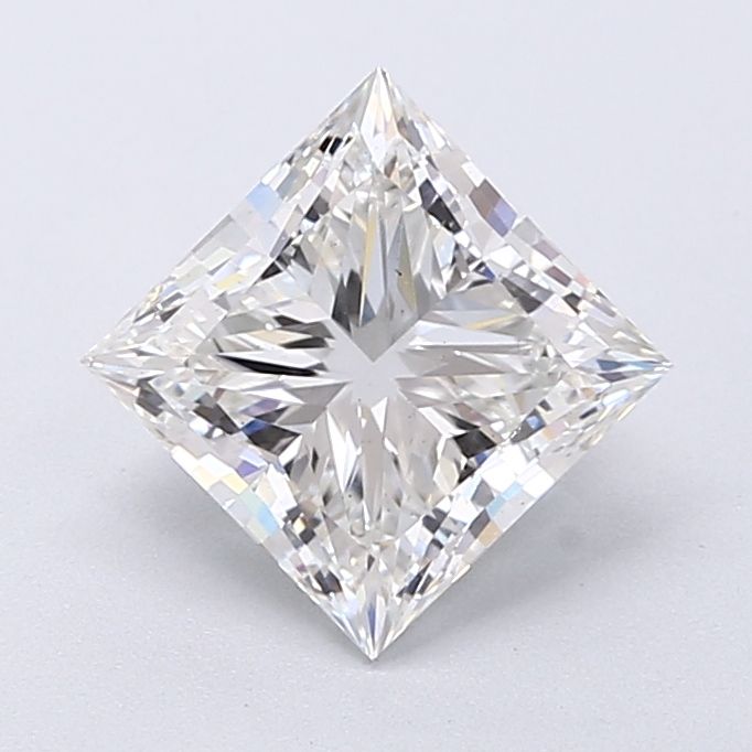 LG643449693- 1.90 ct princess  IGI certified Loose diamond, G color | VS1 clarity