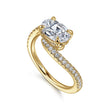 Load image into Gallery viewer, Gabriel &amp; Co. &quot;Aiva&quot; East - West Bypass Diamond Engagement Ring
