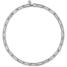 Load image into Gallery viewer, Gabriel &amp; Co. Bujukan Oval Link Chain Necklace with Bujukan Stations
