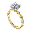 Load image into Gallery viewer, Gabriel &amp; Co. Claudia East - West Set Marquise Diamond Engagement Ring
