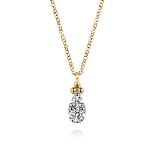 Gabriel & Co. Diamond Bujukan Pendant Necklace