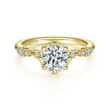 Load image into Gallery viewer, Gabriel &amp; Co. Lelia Contemporary Diamond Engagement Ring
