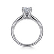 Load image into Gallery viewer, Gabriel &amp; Co. &quot;Quinn&quot; Tapered Diamond Channel Set Engagement Ring
