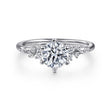 Load image into Gallery viewer, Gabriel &amp; Co. &quot;Reena&quot; Diamond Engagement Ring
