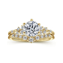 Load image into Gallery viewer, Gabriel &amp; Co. &quot;Reena&quot; Diamond Engagement Ring
