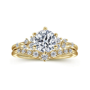 Gabriel & Co. "Reena" Diamond Engagement Ring