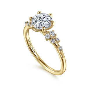 Gabriel & Co. "Reena" Diamond Engagement Ring