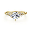 Load image into Gallery viewer, Gabriel &amp; Co. &quot;Reena&quot; Diamond Engagement Ring
