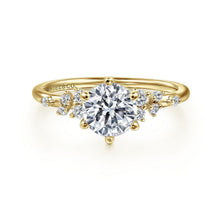 Load image into Gallery viewer, Gabriel &amp; Co. &quot;Reena&quot; Diamond Engagement Ring
